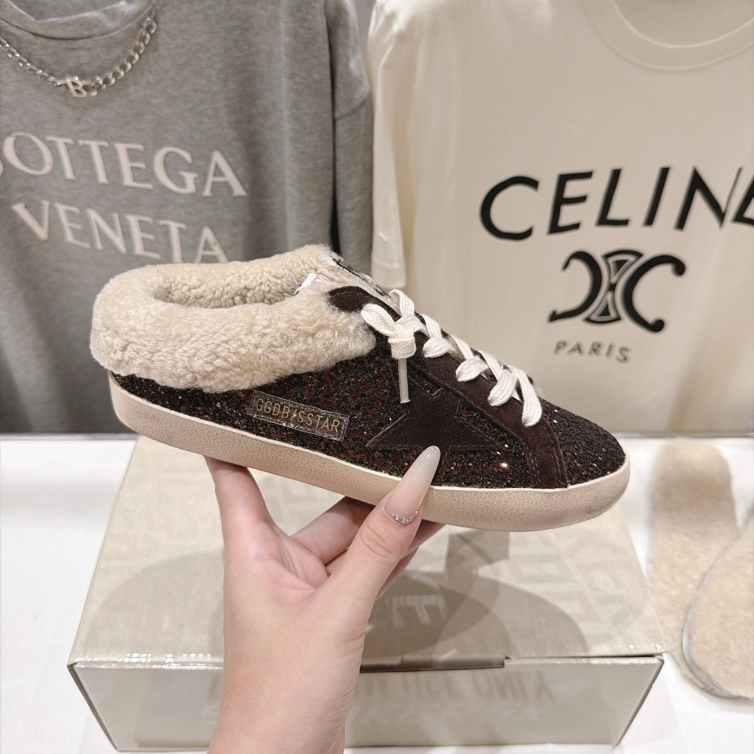 Golden Goose Vintage Distressed Sneakers #208