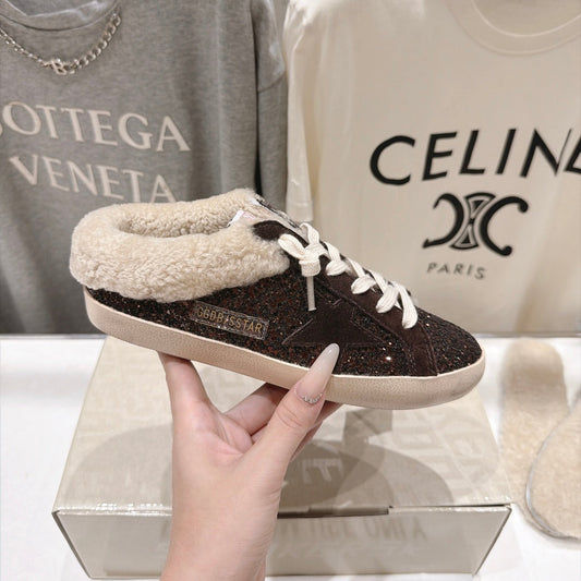 Golden Goose Vintage Distressed Sneakers #208