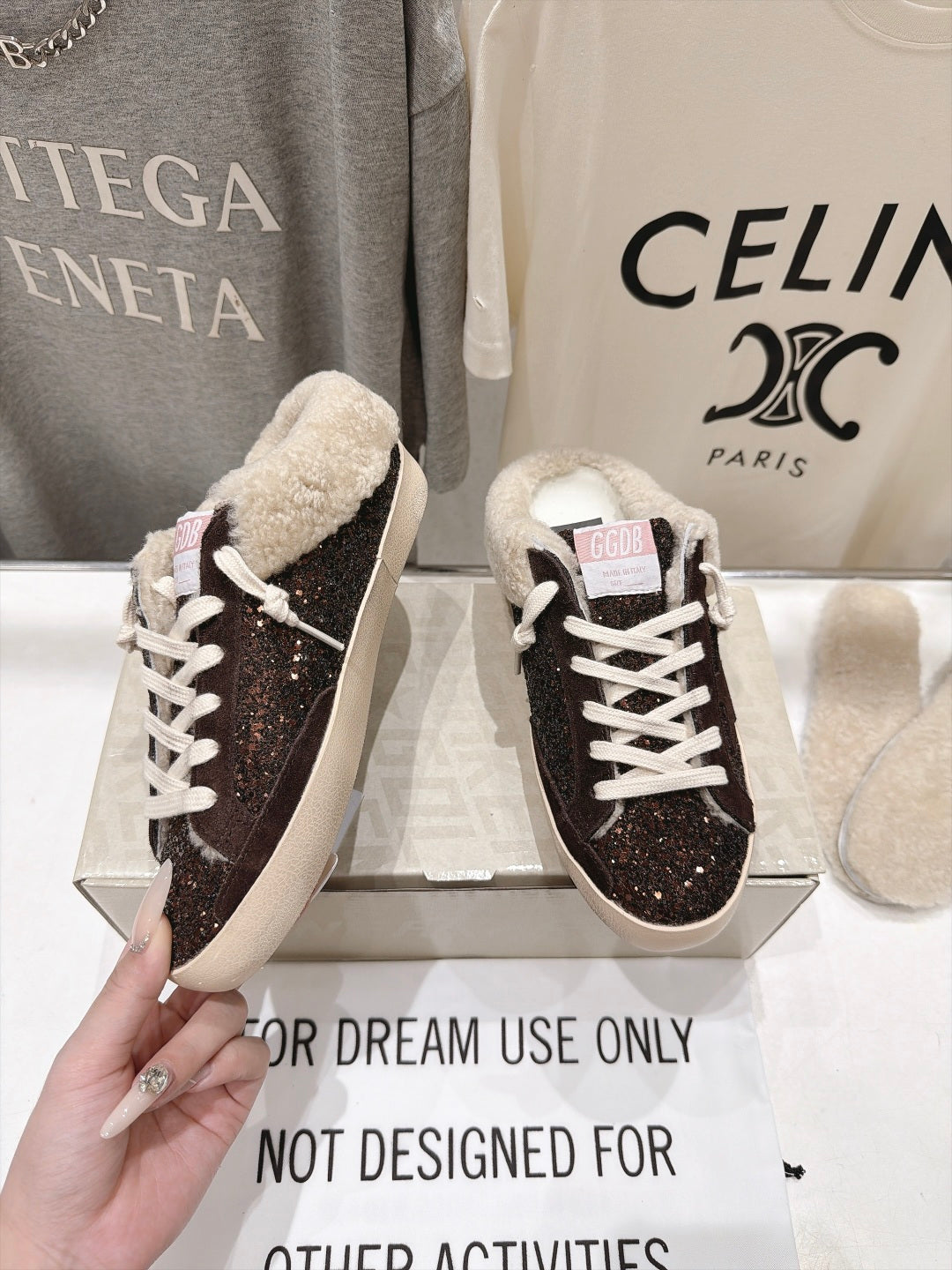 Golden Goose Vintage Distressed Sneakers #208