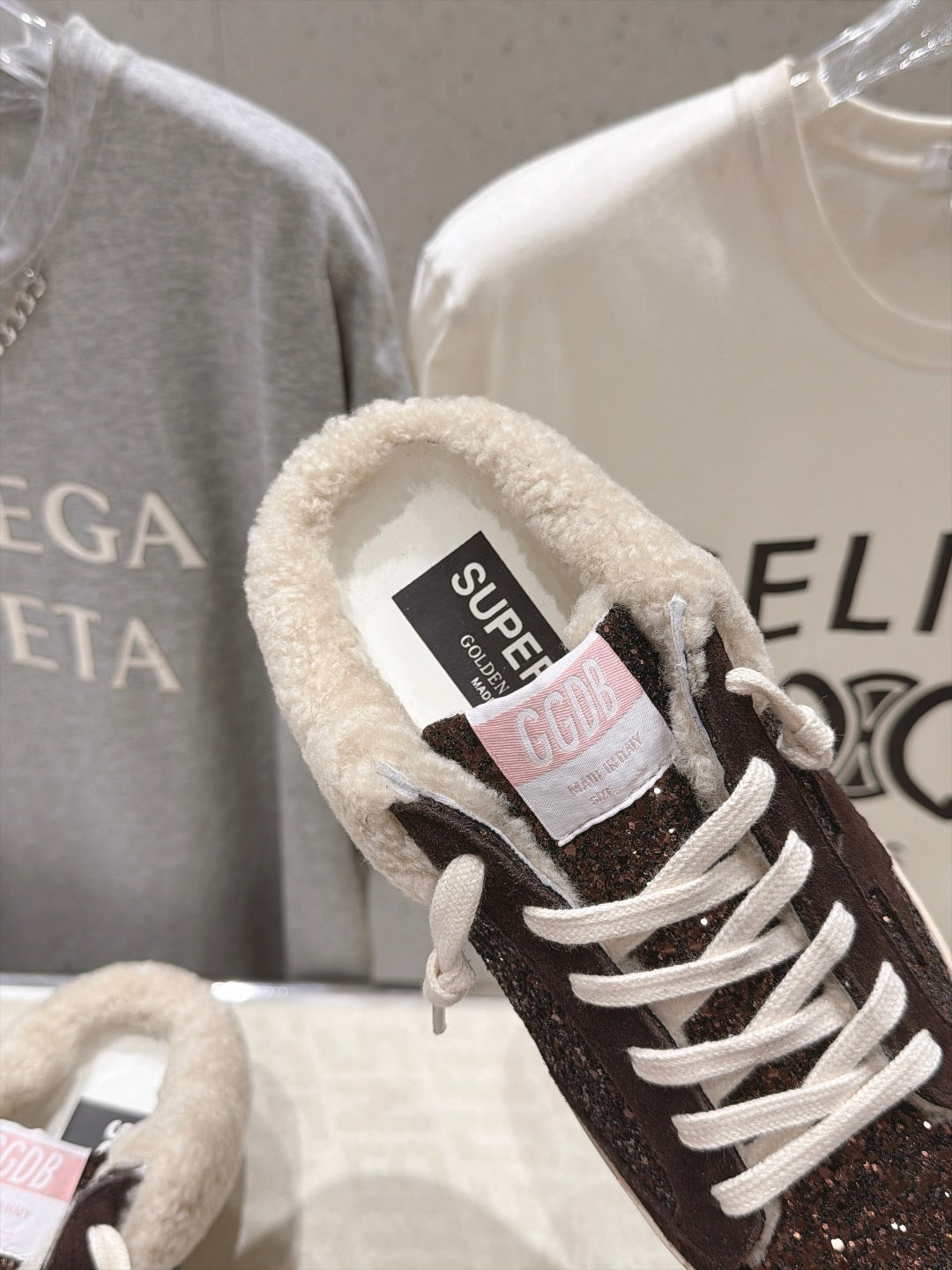 Golden Goose Vintage Distressed Sneakers #208
