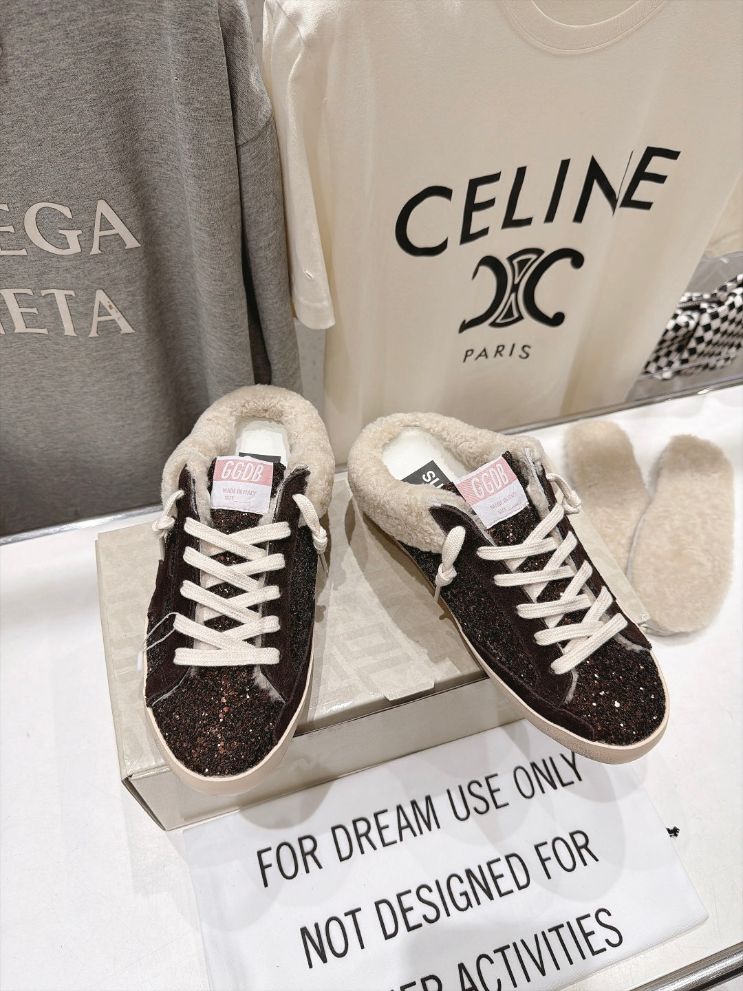 Golden Goose Vintage Distressed Sneakers #208
