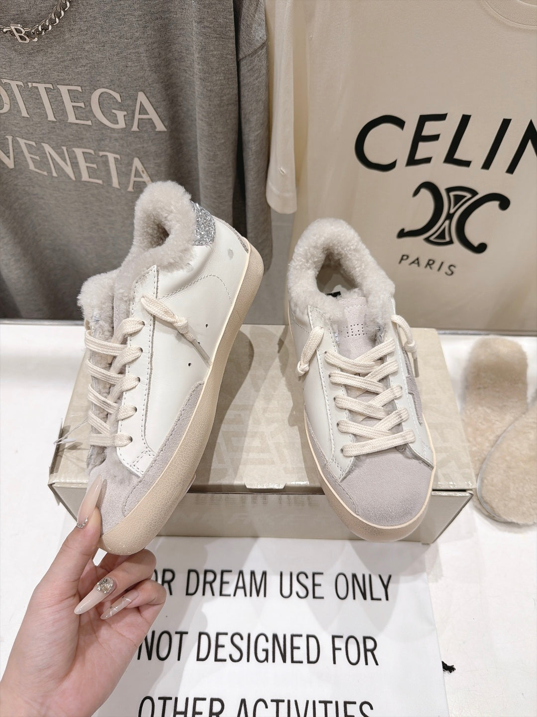 Golden Goose Vintage Distressed Sneakers #206