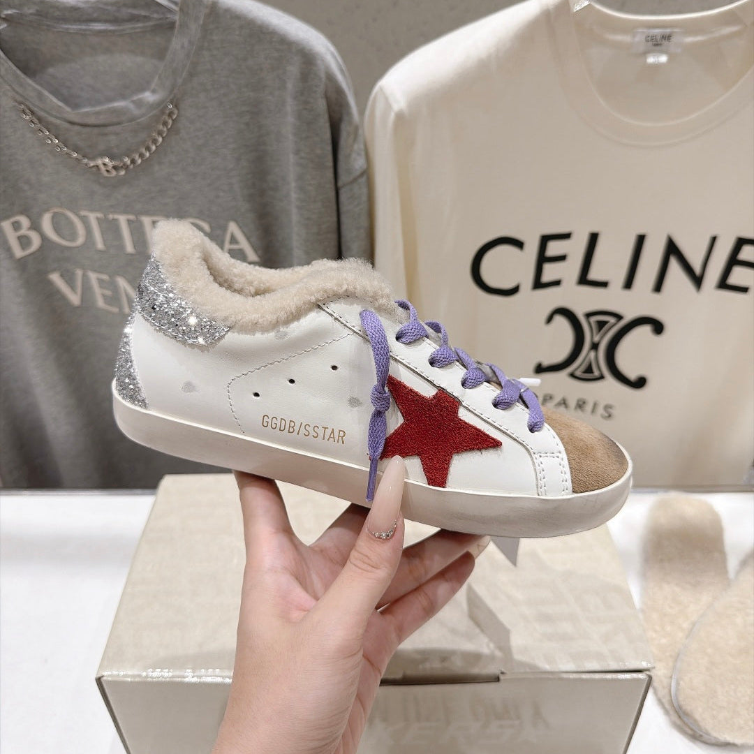 Golden Goose Vintage Distressed Sneakers #203