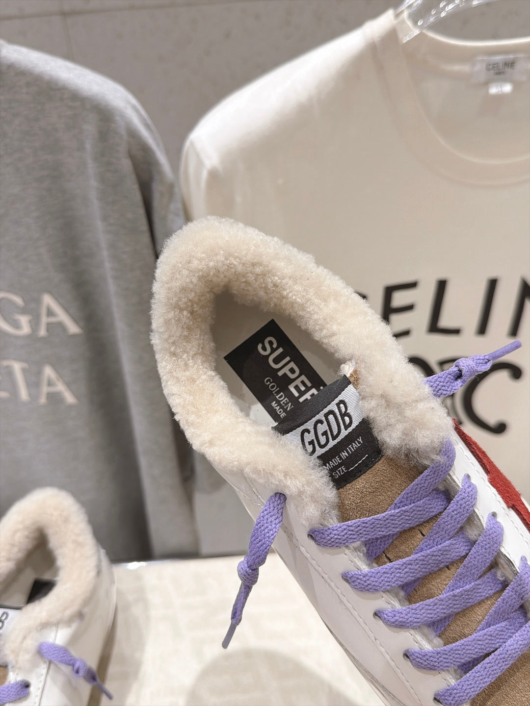 Golden Goose Vintage Distressed Sneakers #203