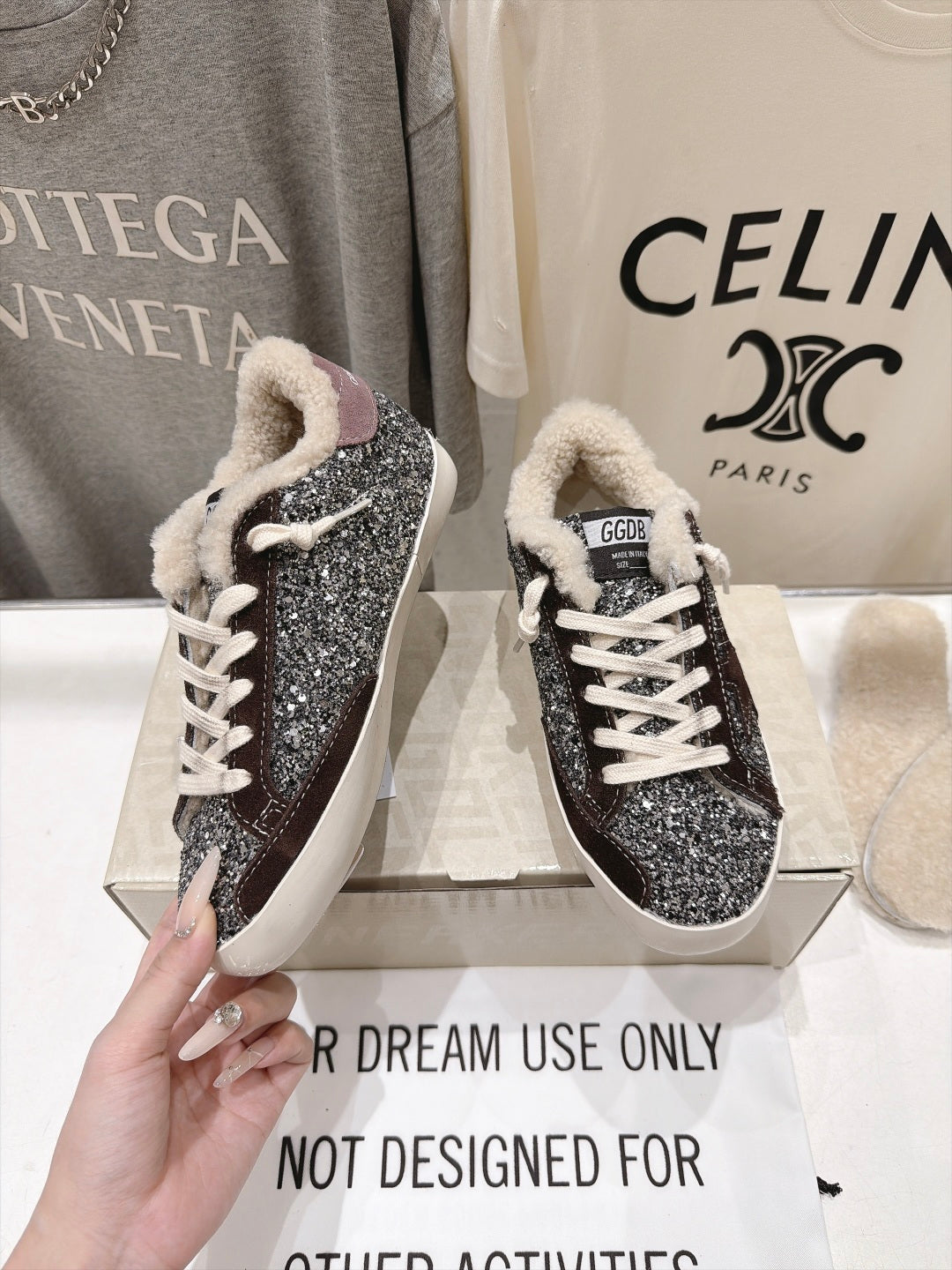 Golden Goose Vintage Distressed Sneakers #202