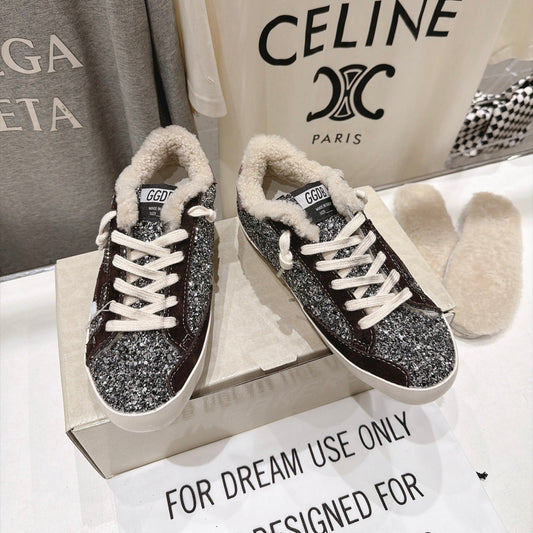 Golden Goose Vintage Distressed Sneakers #202