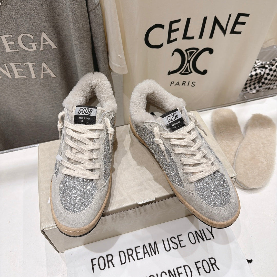 Golden Goose Vintage Distressed Sneakers #201