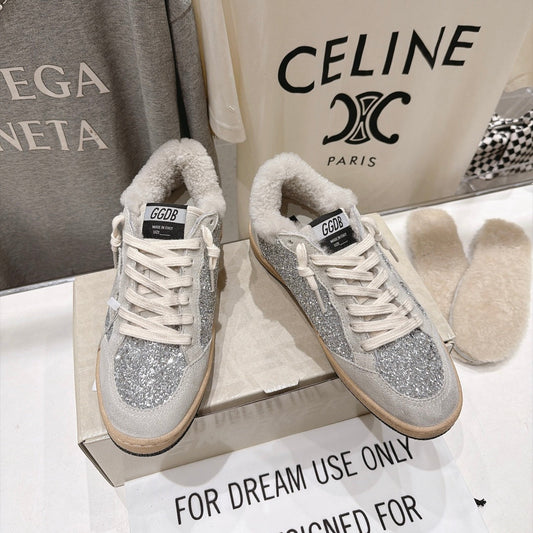 Golden Goose Vintage Distressed Sneakers #201