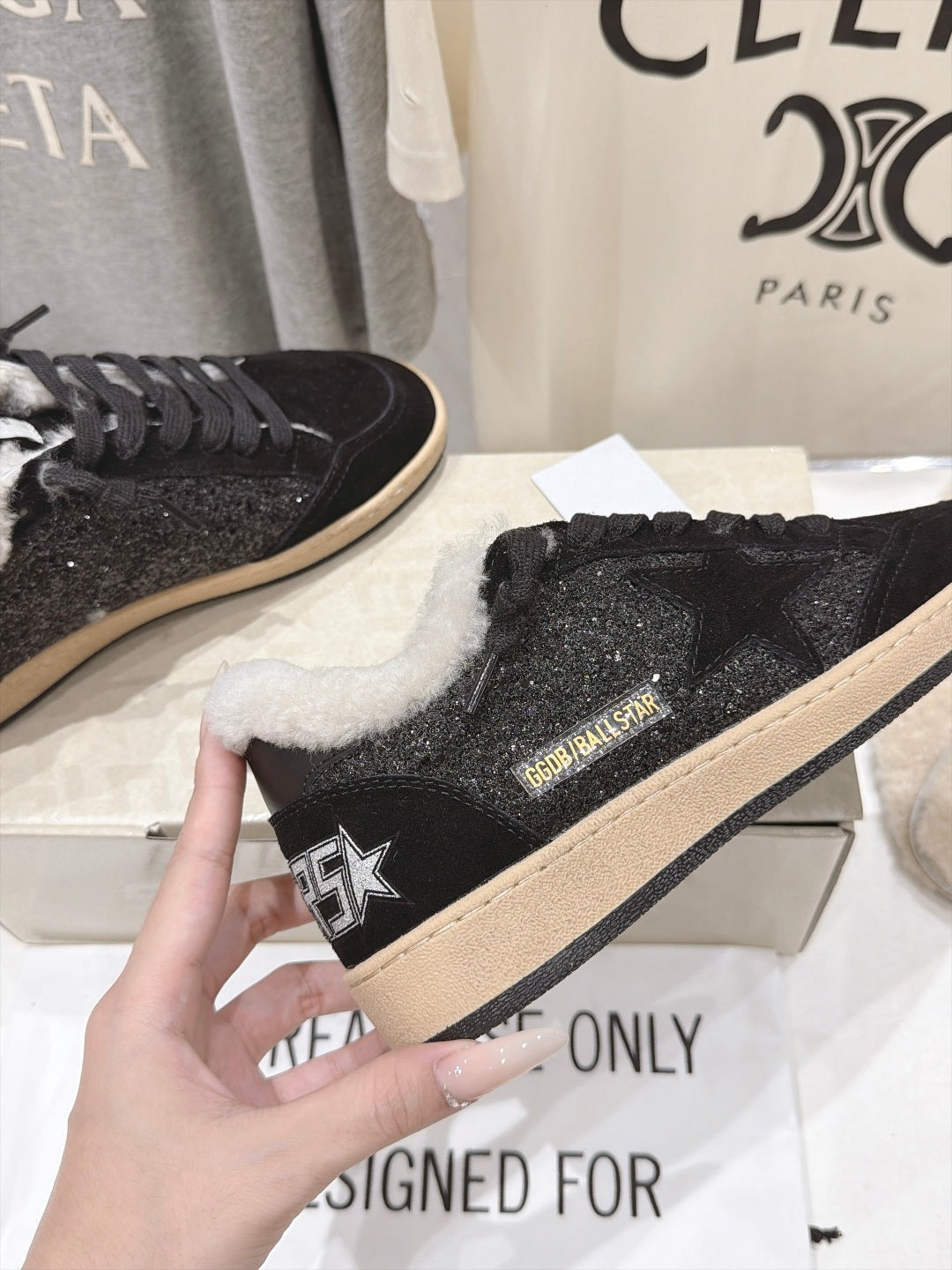 Golden Goose Vintage Distressed Sneakers #199