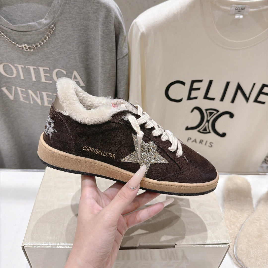 Golden Goose Vintage Distressed Sneakers #198