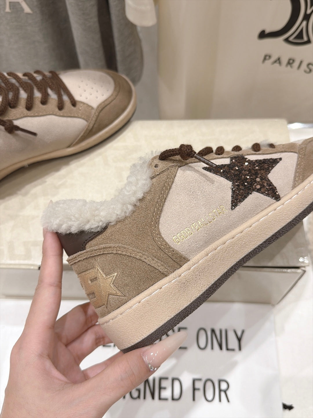 Golden Goose Vintage Distressed Sneakers #196