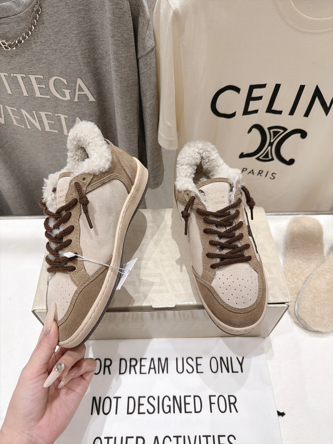 Golden Goose Vintage Distressed Sneakers #196