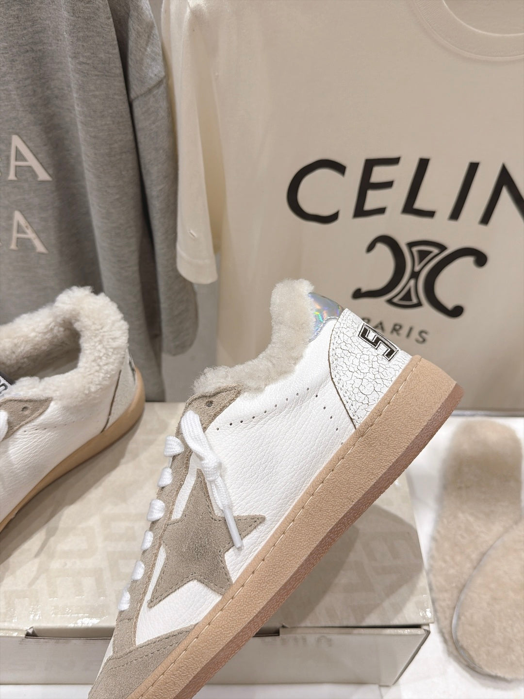 Golden Goose Vintage Distressed Sneakers #195