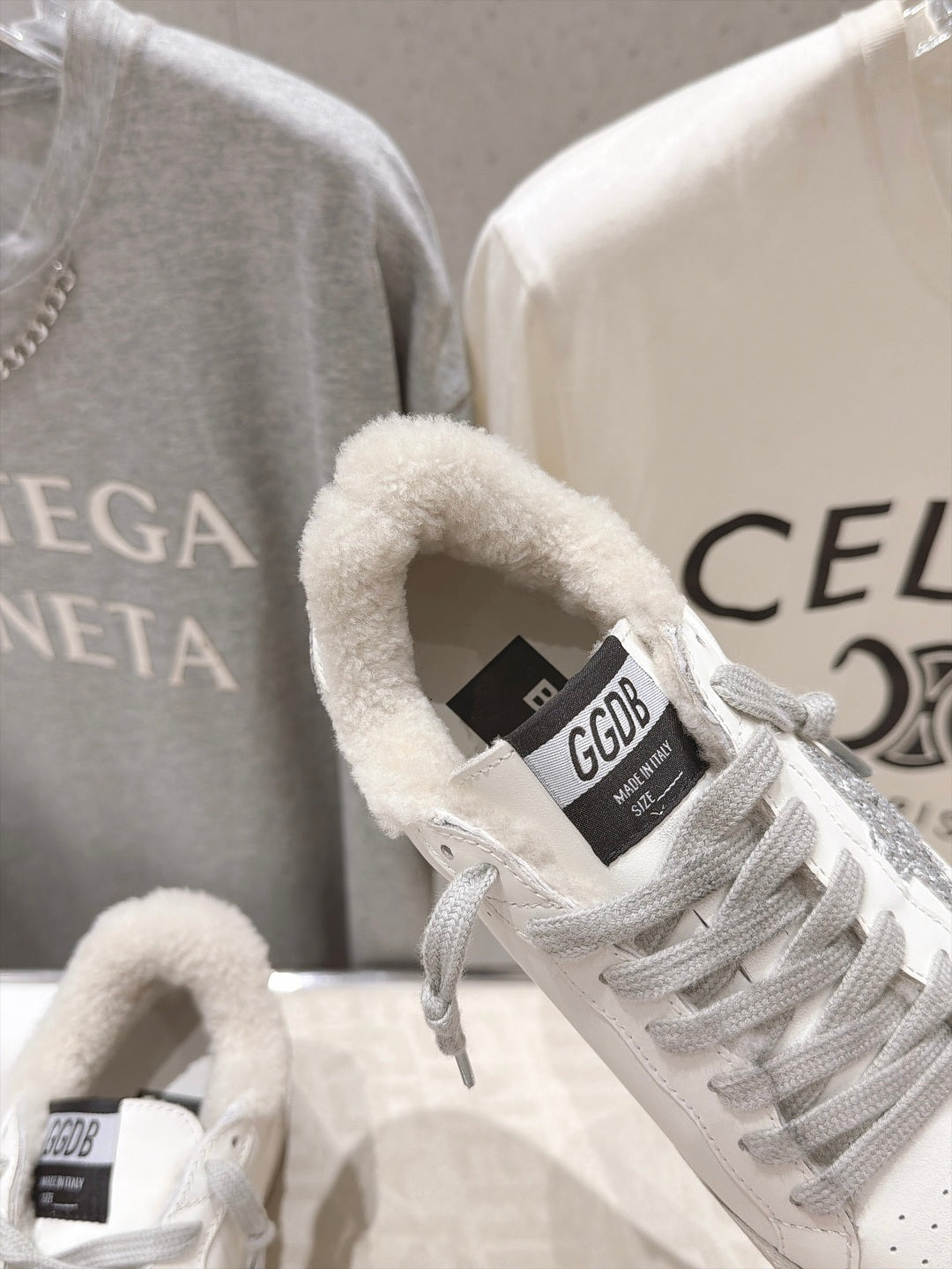 Golden Goose Vintage Distressed Sneakers #193