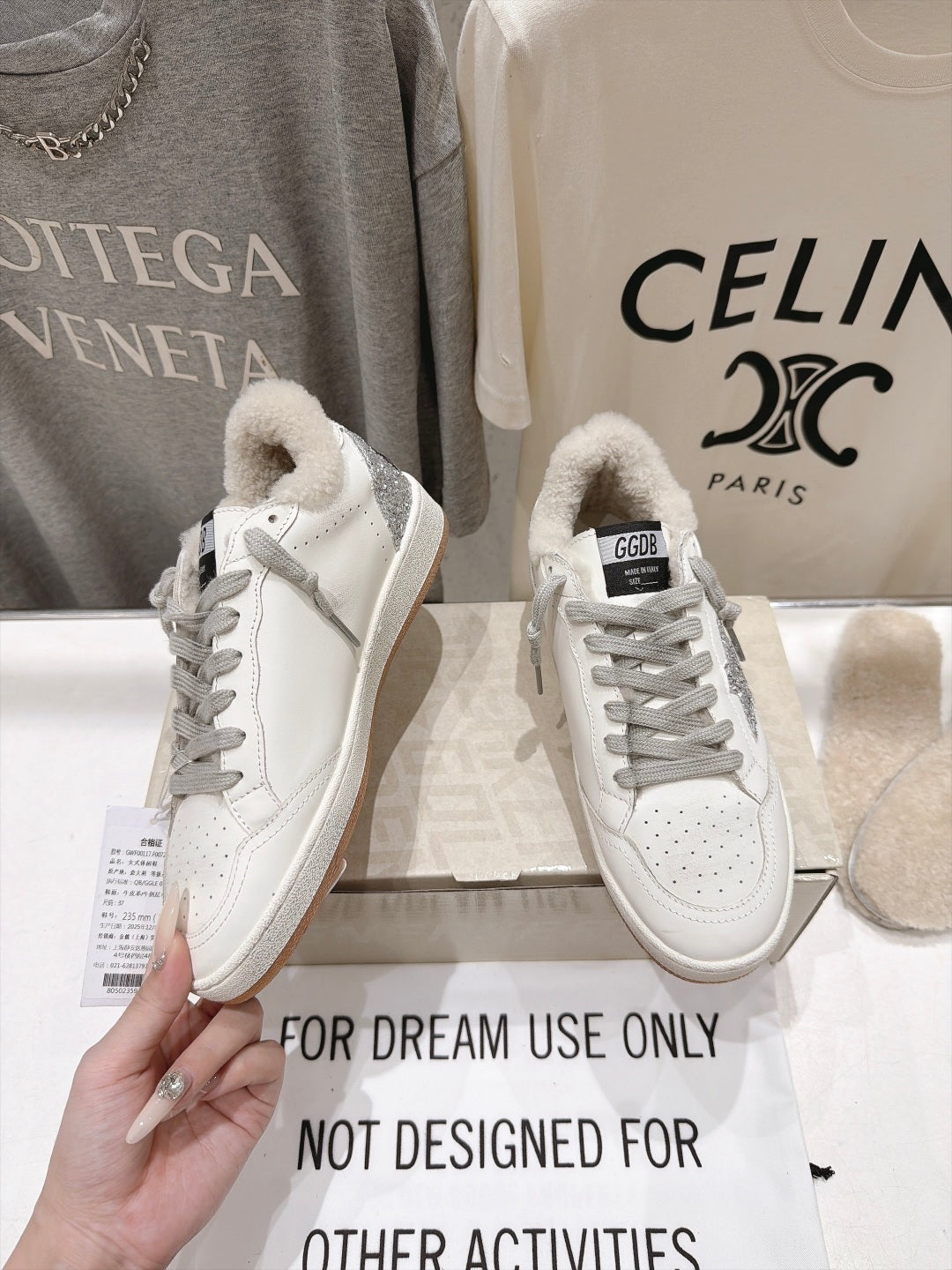 Golden Goose Vintage Distressed Sneakers #193