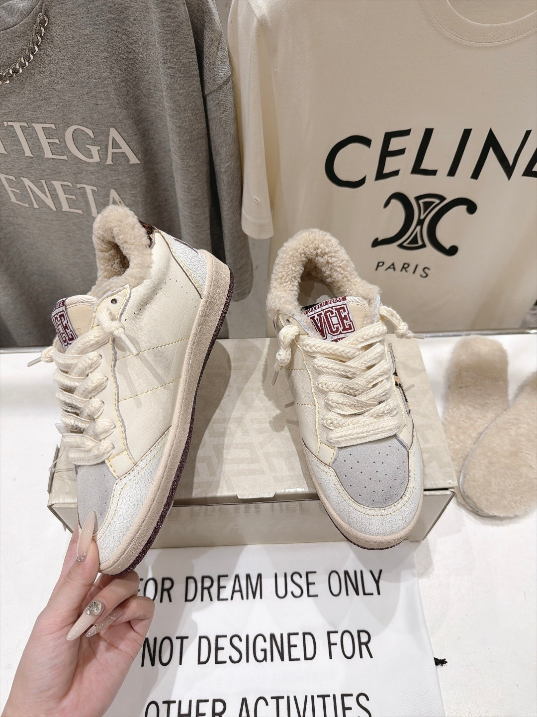 Golden Goose Vintage Distressed Sneakers #191