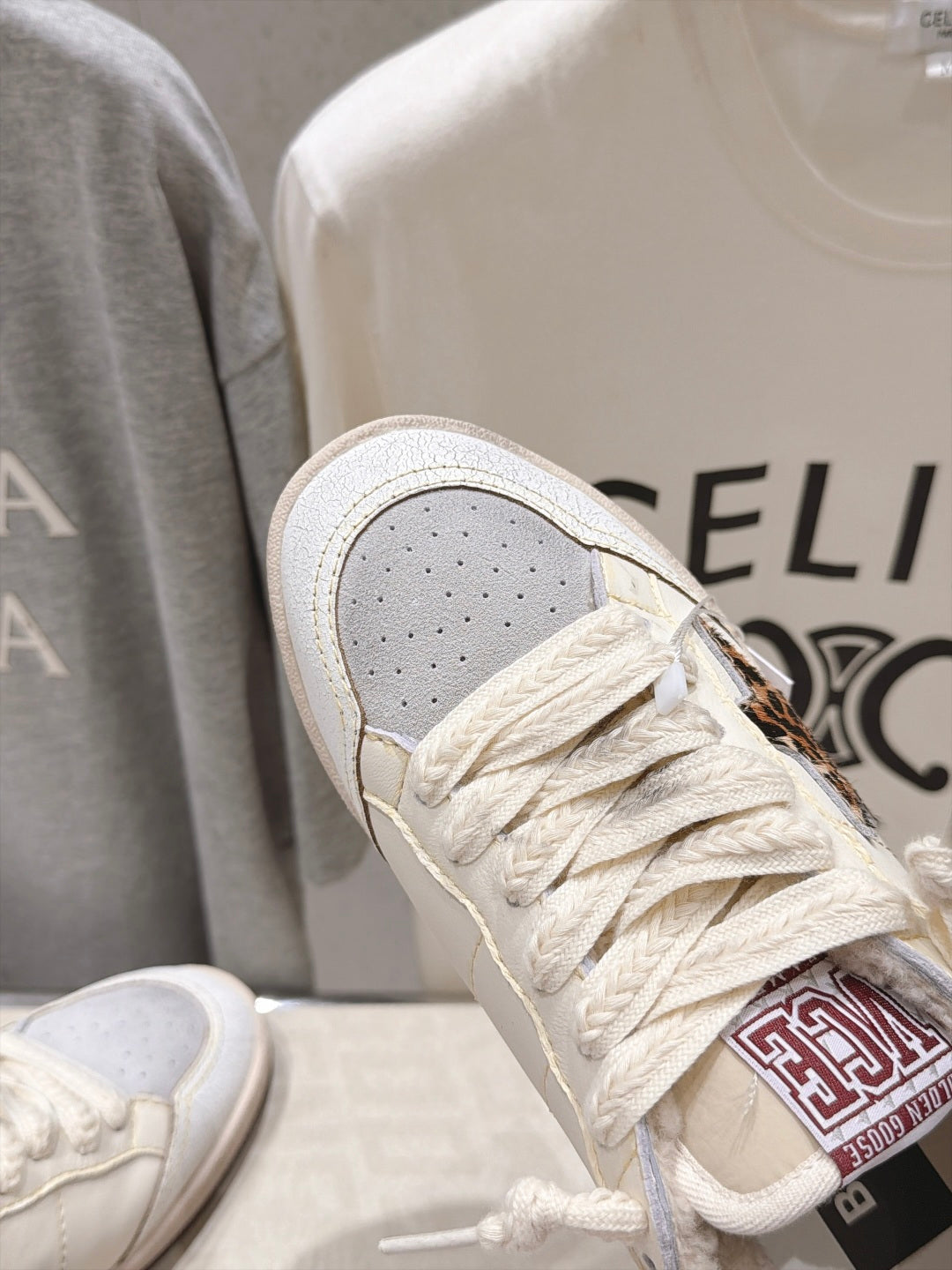 Golden Goose Vintage Distressed Sneakers #191