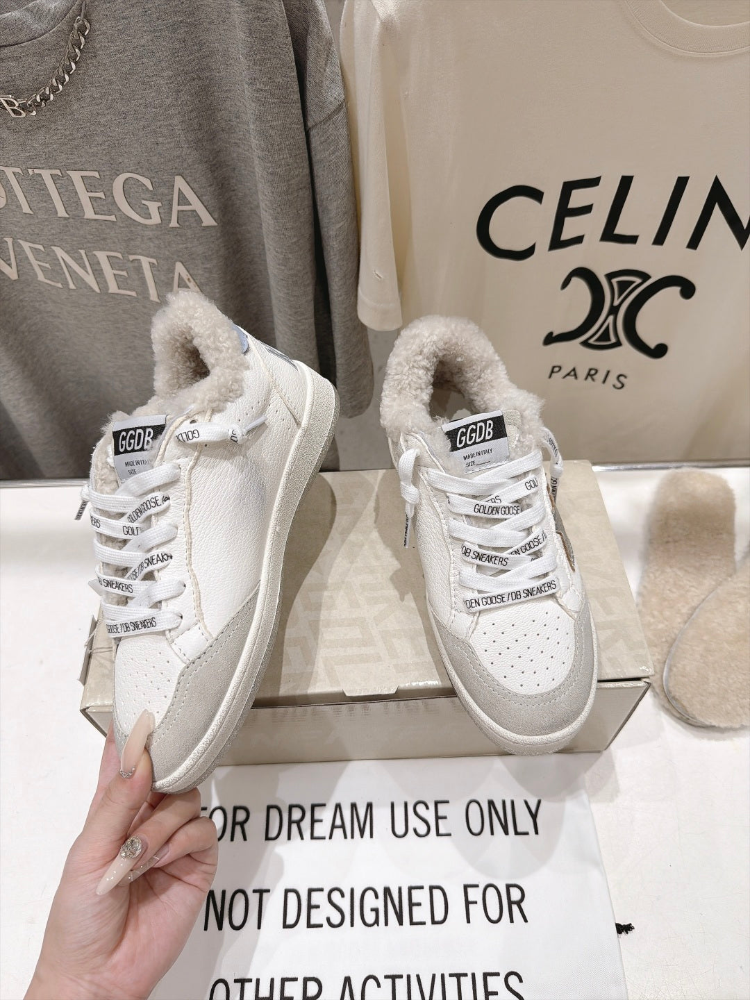 Golden Goose Vintage Distressed Sneakers #190