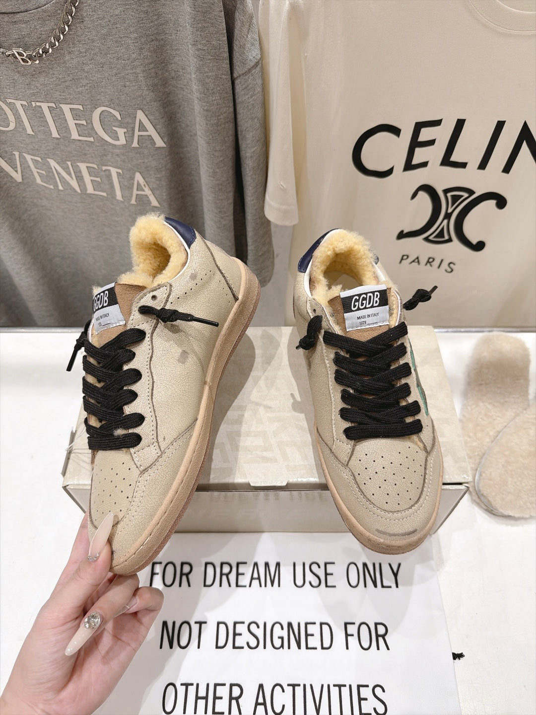 Golden Goose Vintage Distressed Sneakers #188