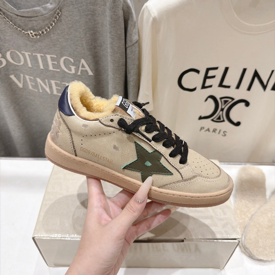 Golden Goose Vintage Distressed Sneakers #188