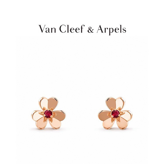 Van Cleef & Arpels Clover Stud Earrings