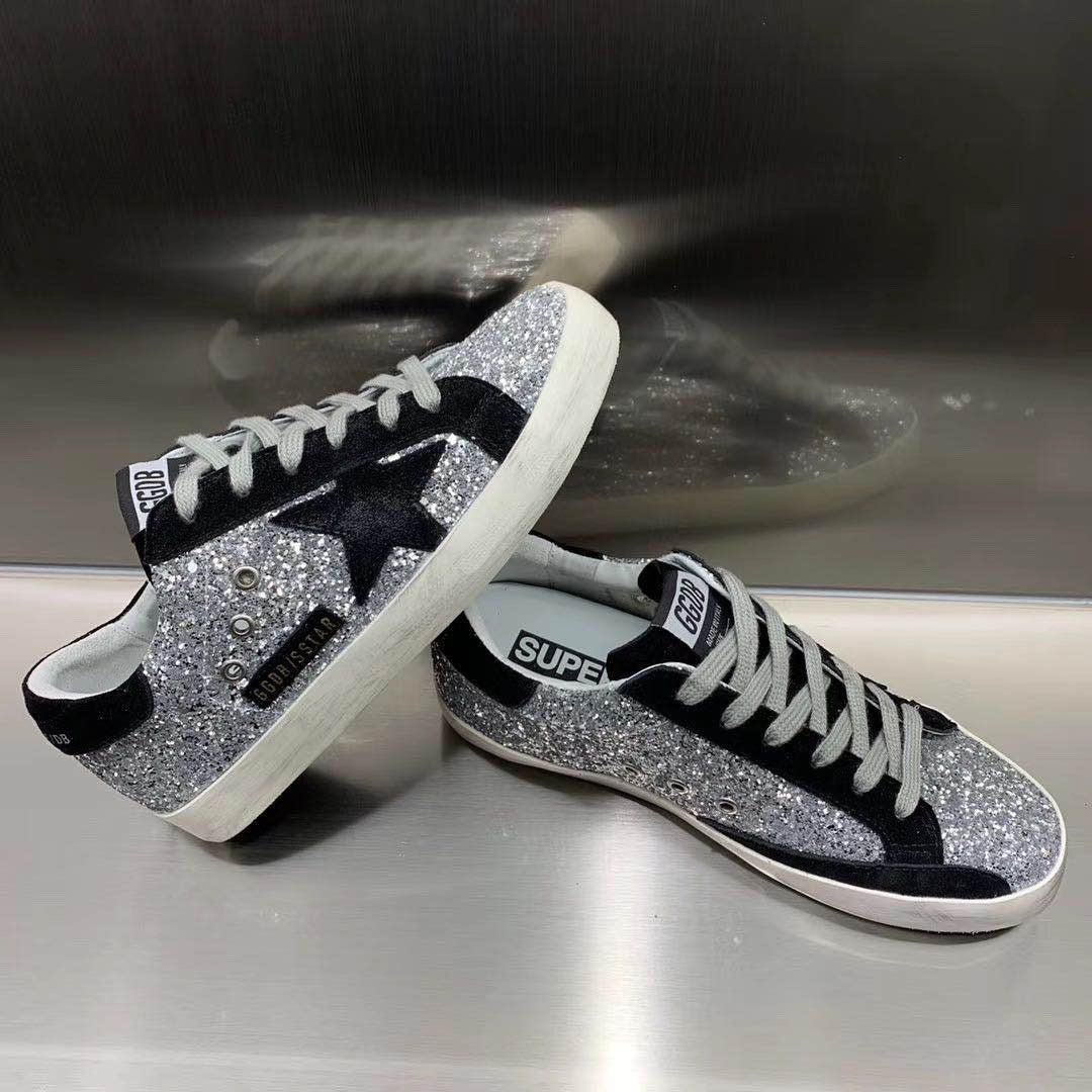 Golden Goose Vintage Distressed Sneakers #285