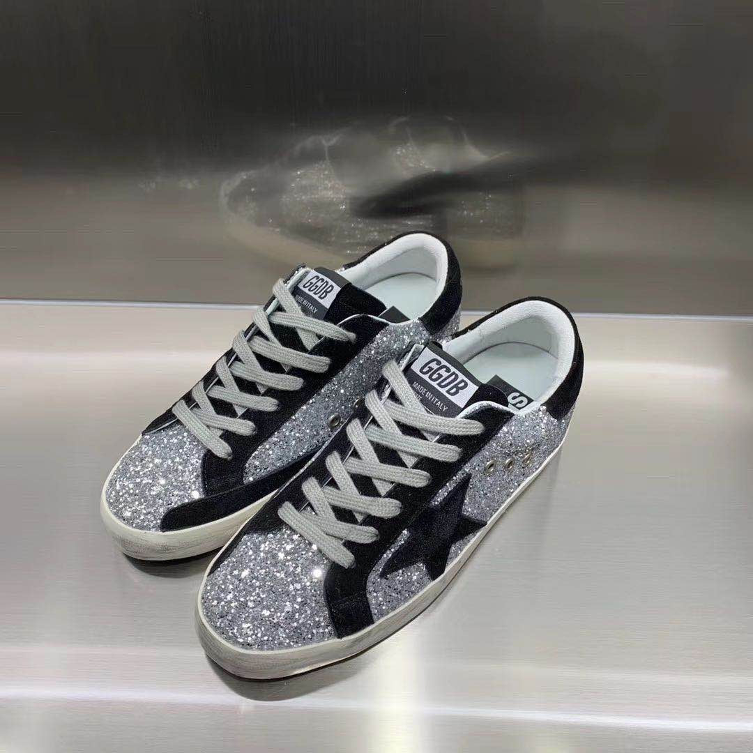 Golden Goose Vintage Distressed Sneakers #285