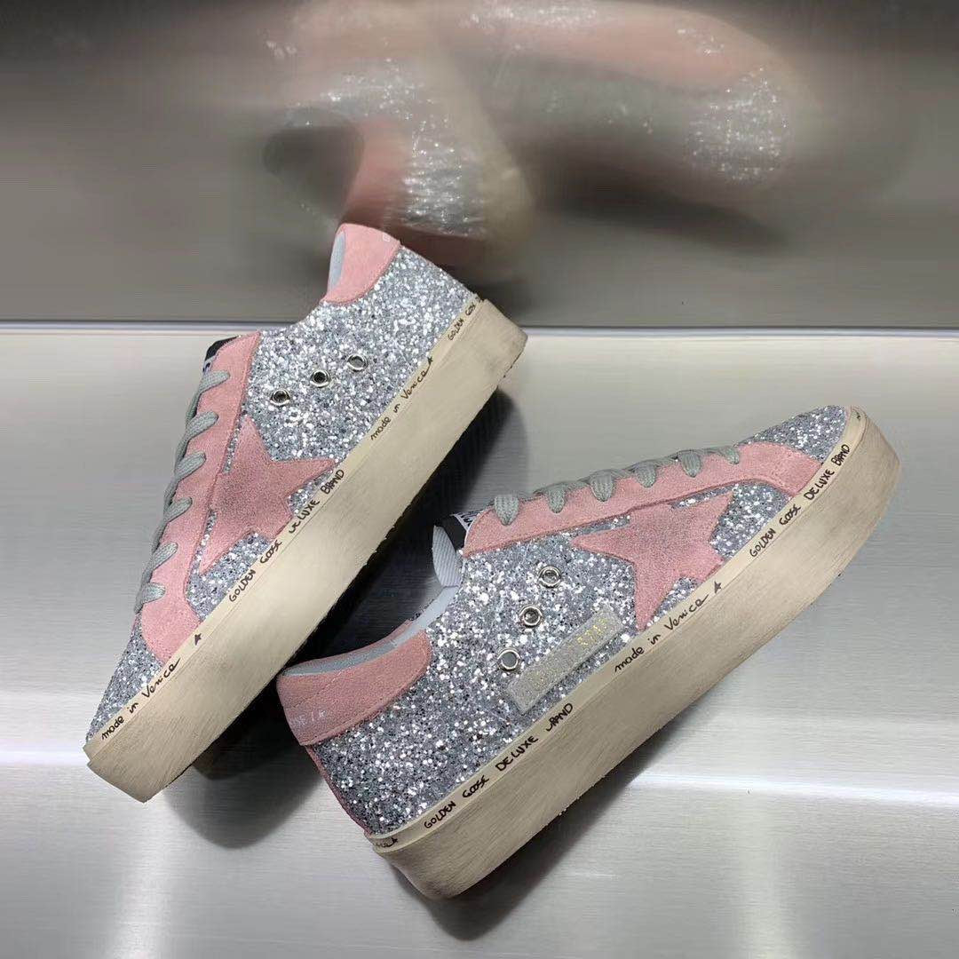 Golden Goose Vintage Distressed Sneakers #049