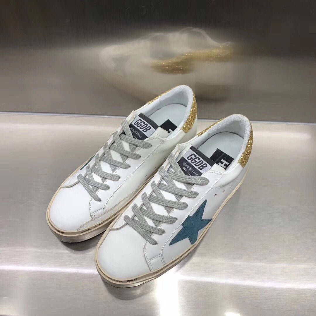 Golden Goose Vintage Distressed Sneakers #048
