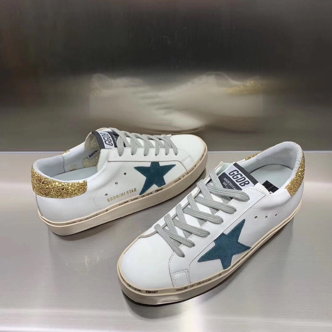 Golden Goose Vintage Distressed Sneakers #048