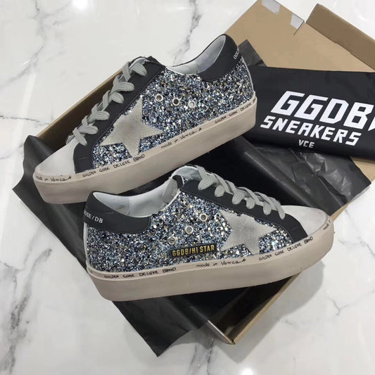 Golden Goose Vintage Distressed Sneakers #047