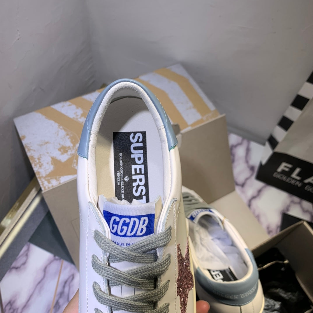Golden Goose Vintage Distressed Sneakers #332