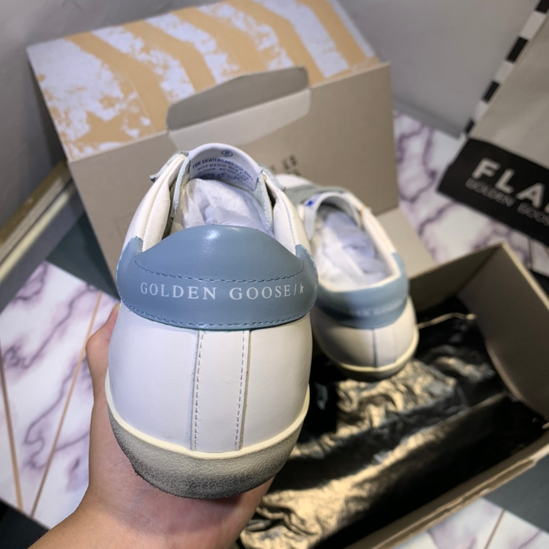Golden Goose Vintage Distressed Sneakers #332