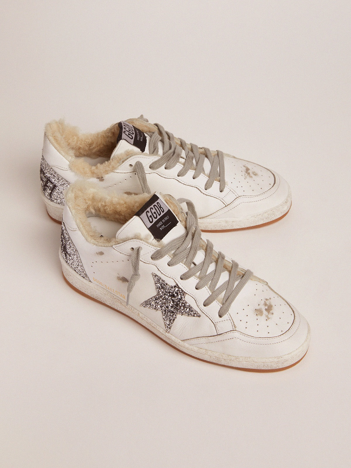 Golden Goose Vintage Distressed Sneakers #037