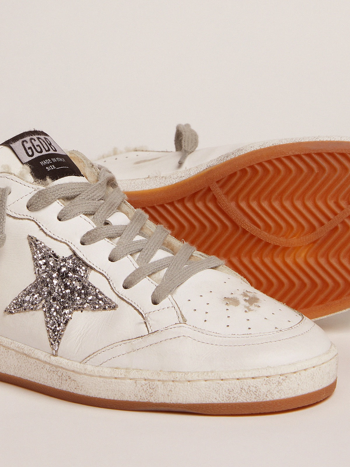 Golden Goose Vintage Distressed Sneakers #037