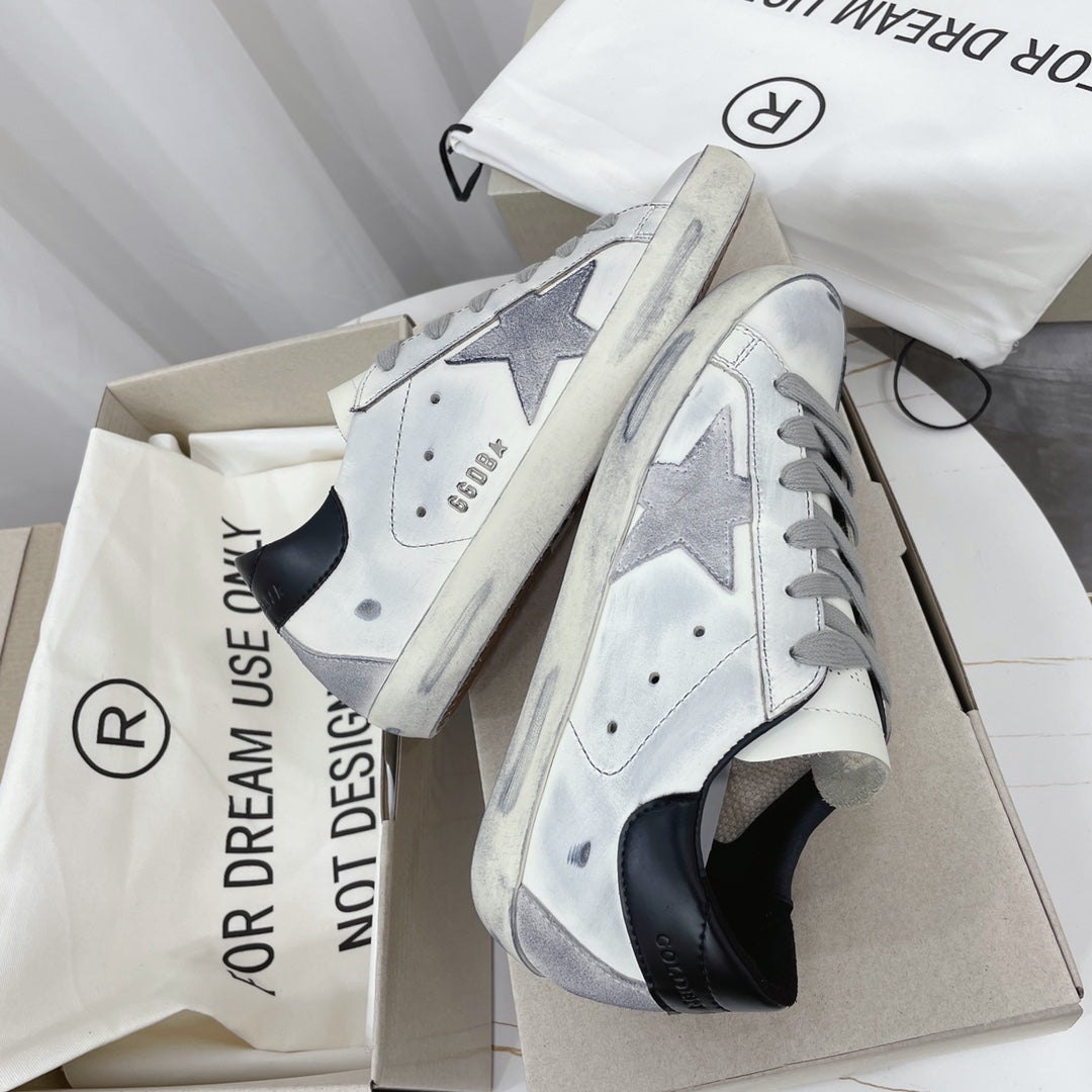 Golden Goose Vintage Distressed Sneakers #309