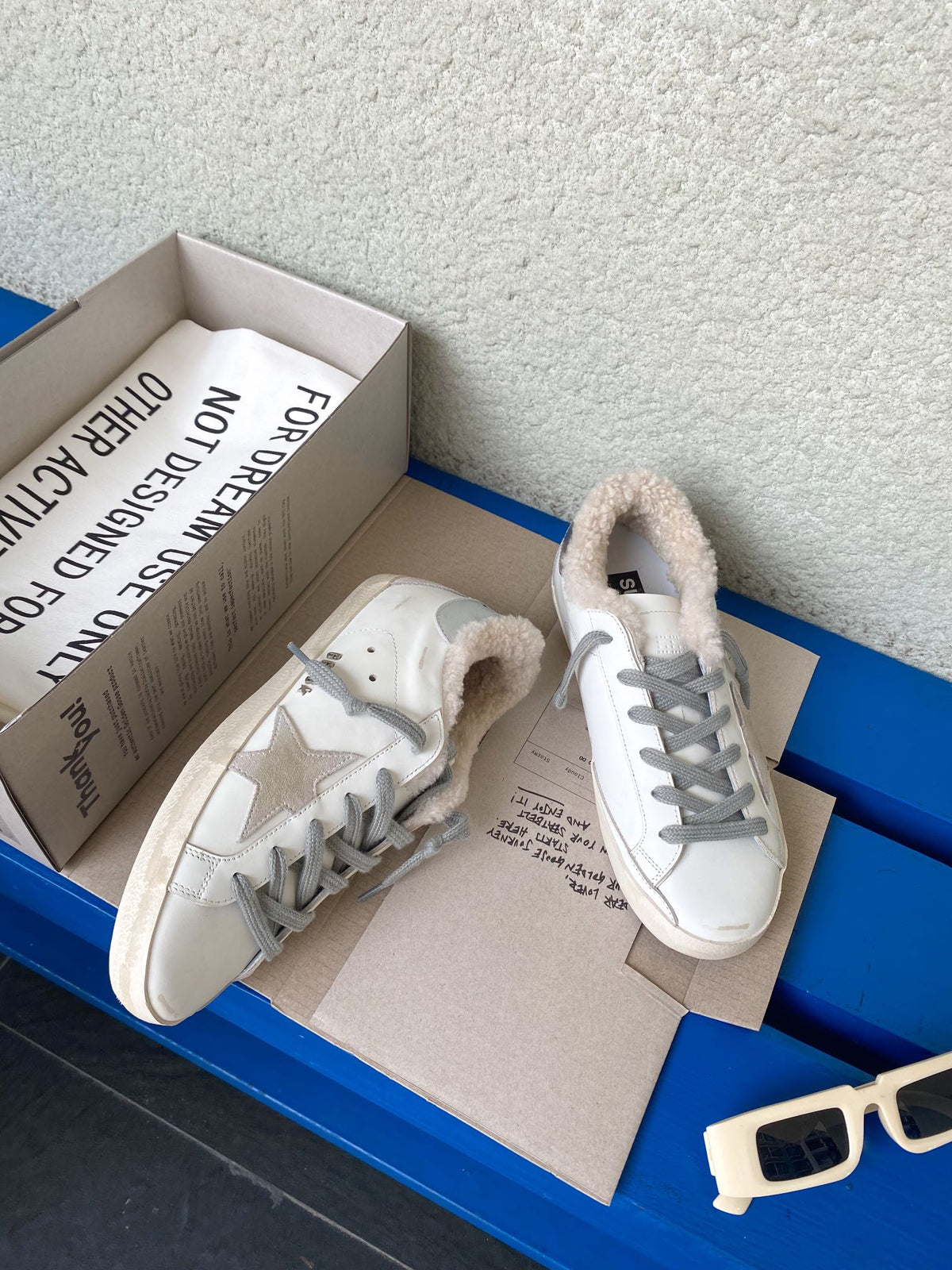 Golden Goose Vintage Distressed Sneakers #028