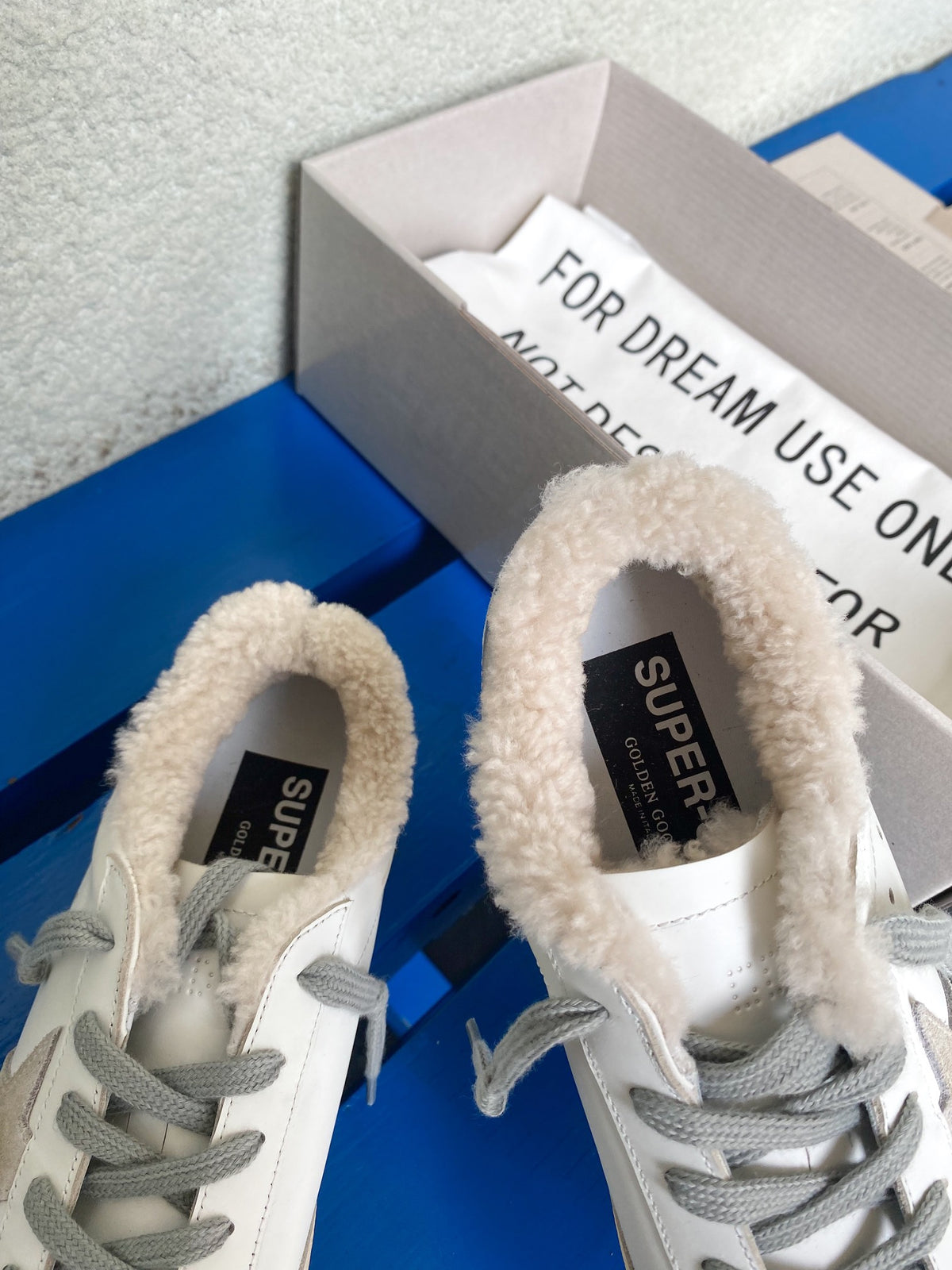 Golden Goose Vintage Distressed Sneakers #028