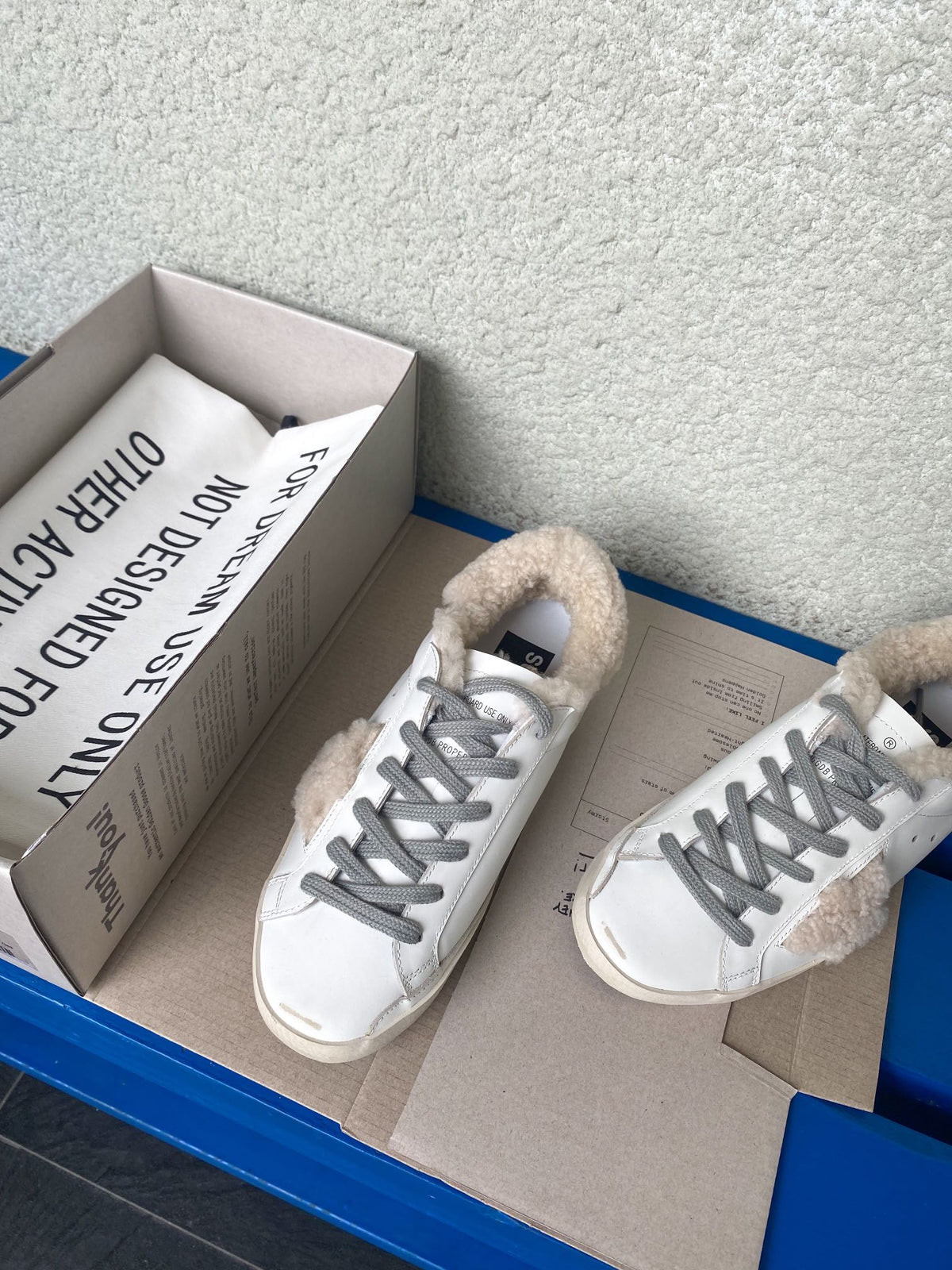Golden Goose Vintage Distressed Sneakers #017