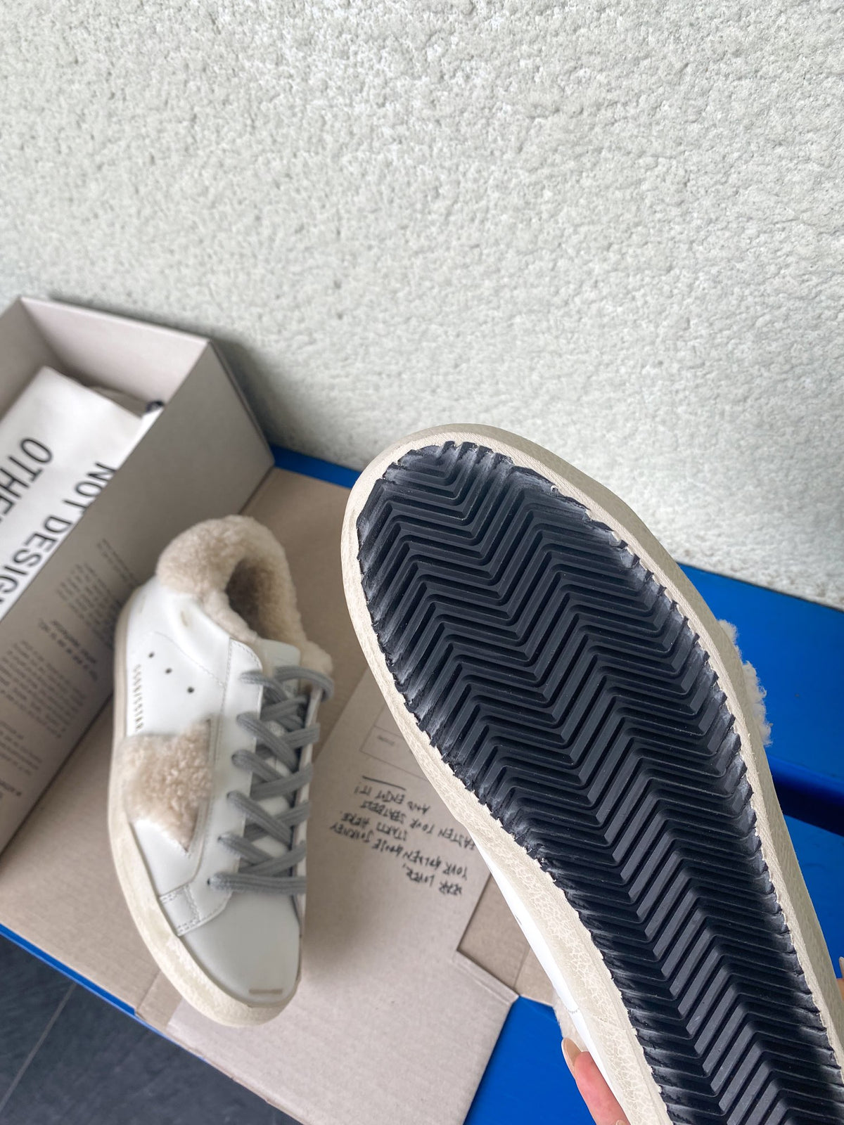 Golden Goose Vintage Distressed Sneakers #017
