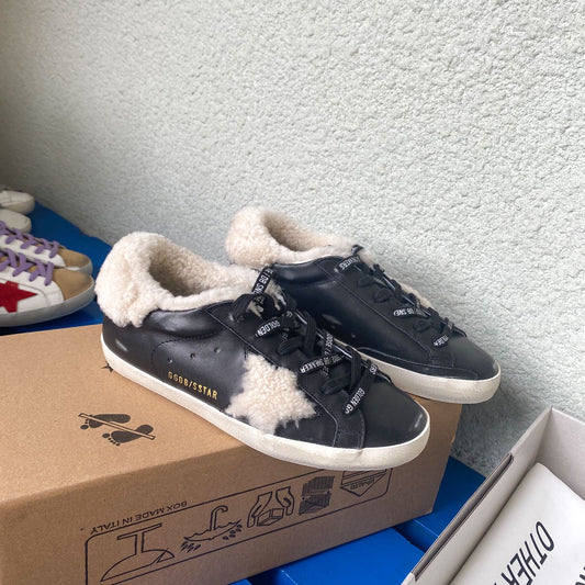 Golden Goose Vintage Distressed Sneakers #016