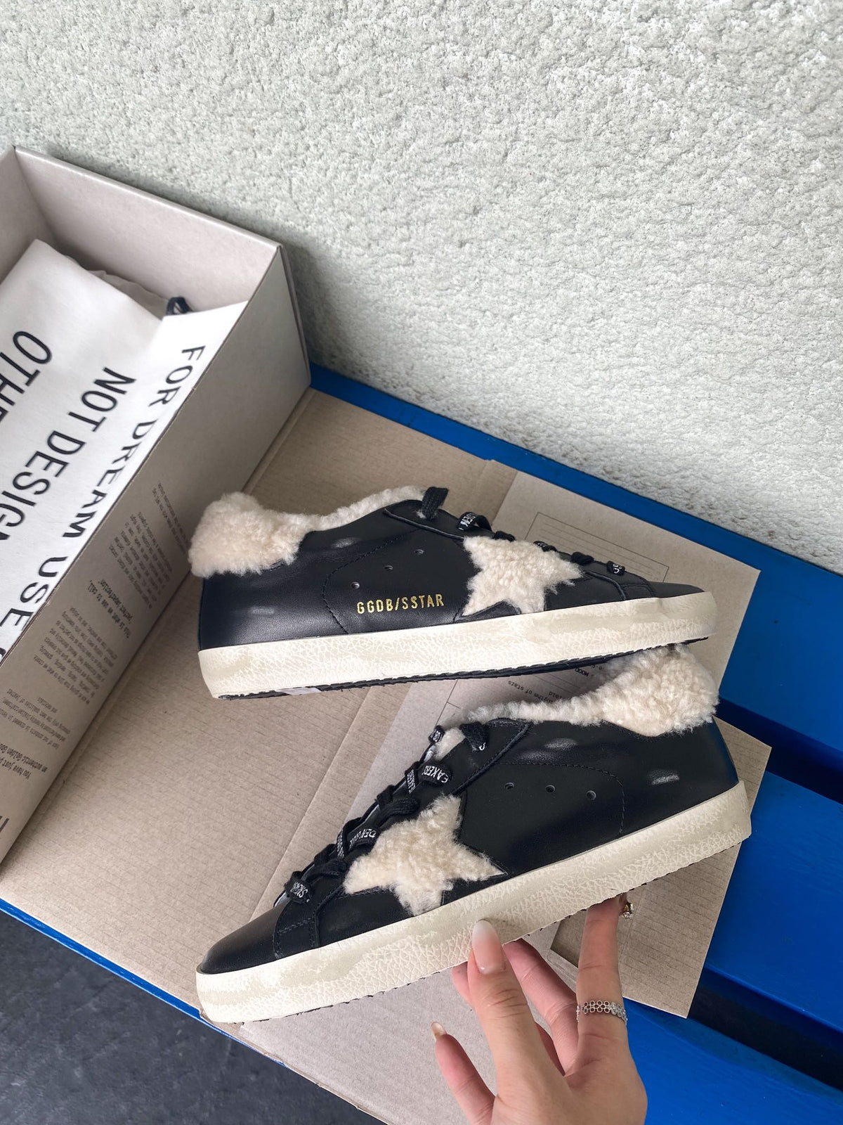 Golden Goose Vintage Distressed Sneakers #016