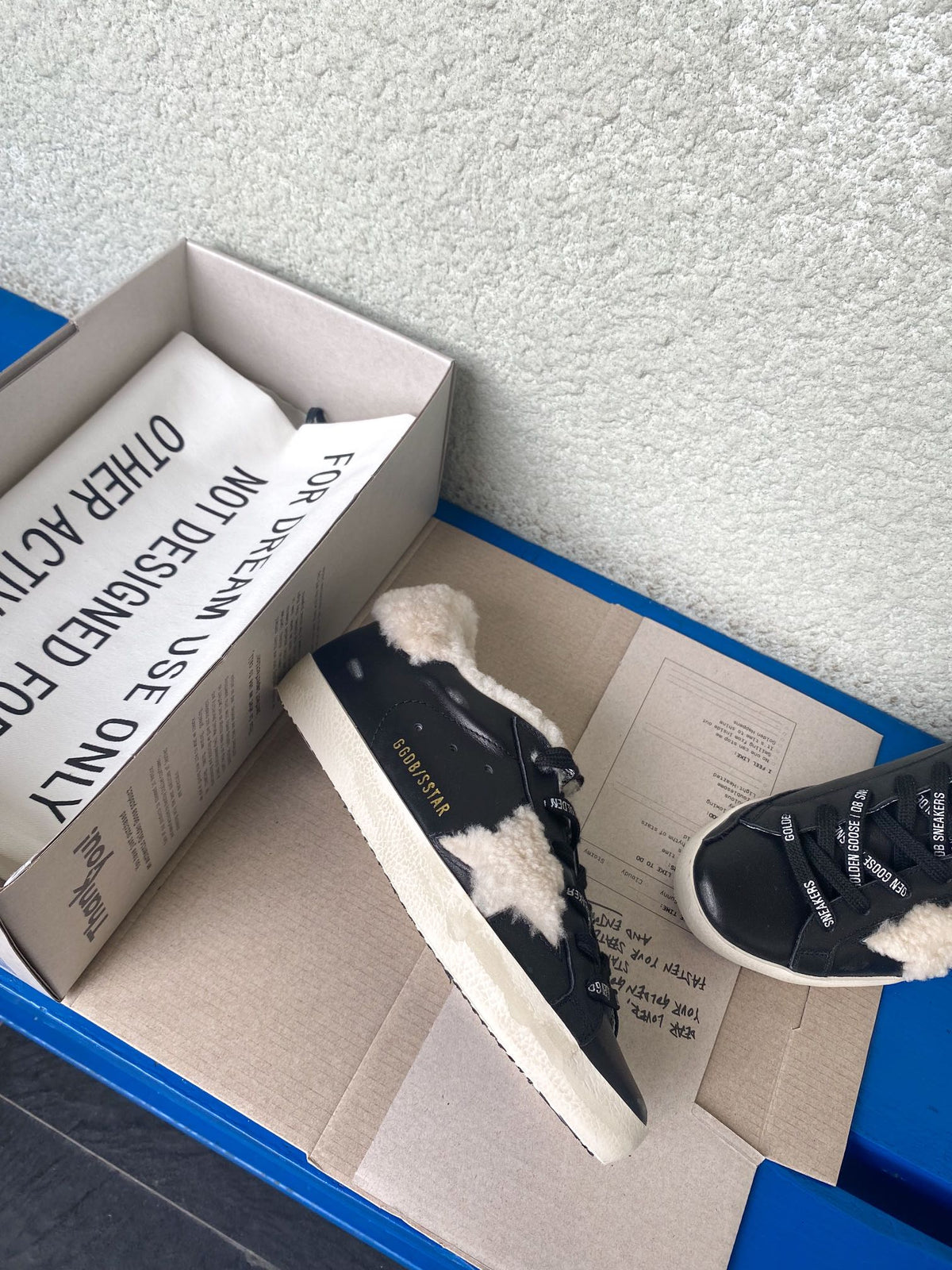 Golden Goose Vintage Distressed Sneakers #016