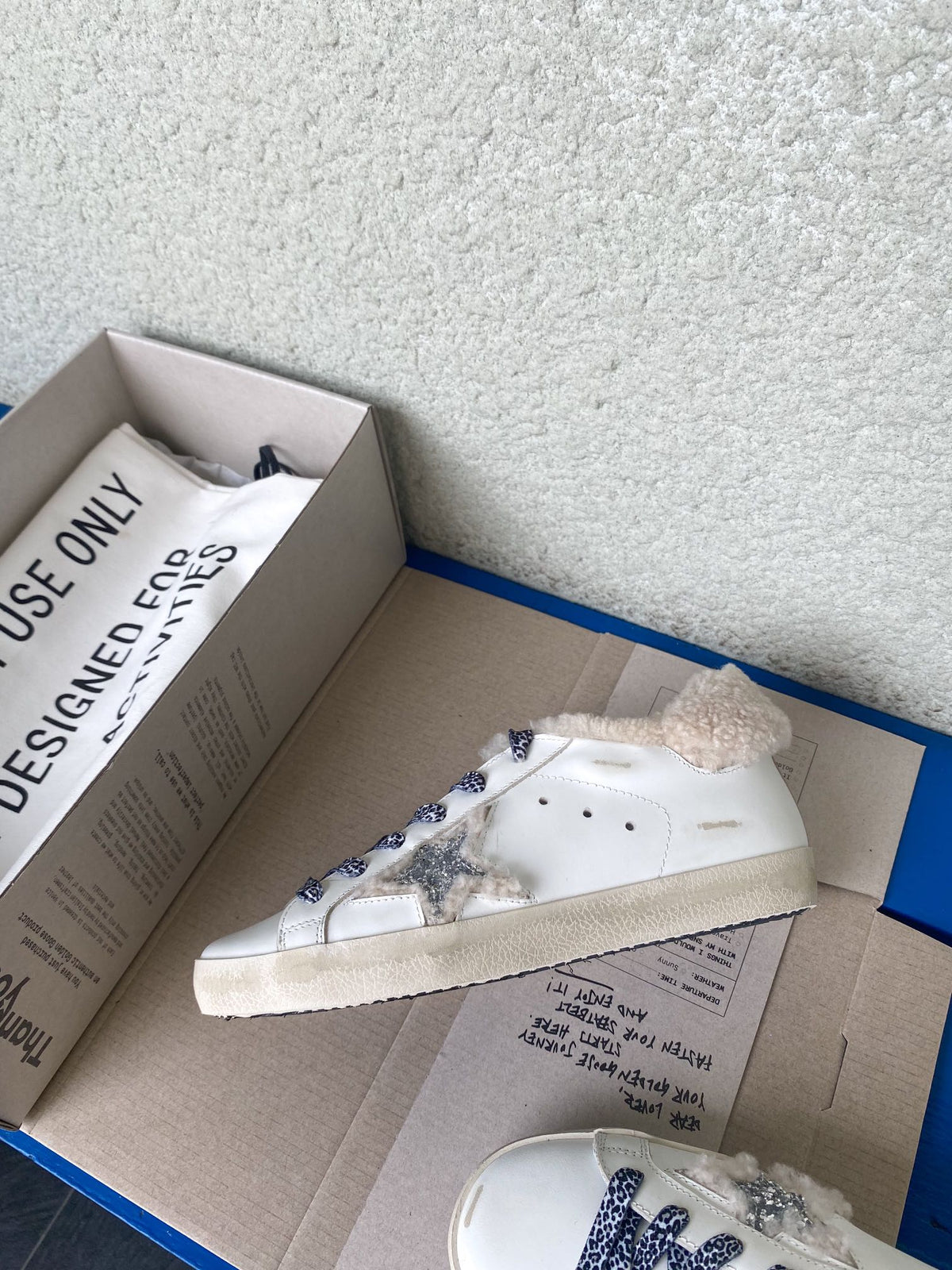 Golden Goose Vintage Distressed Sneakers #019