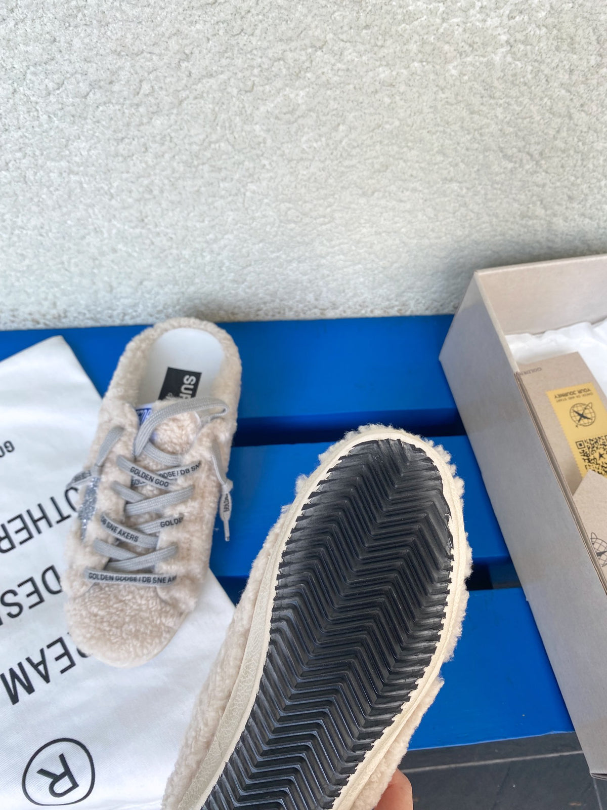 Golden Goose Vintage Distressed Sneakers #022
