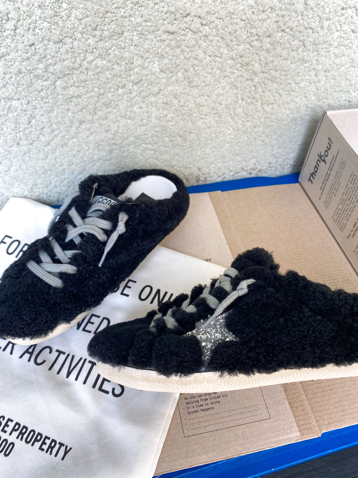 Golden Goose Vintage Distressed Sneakers #021