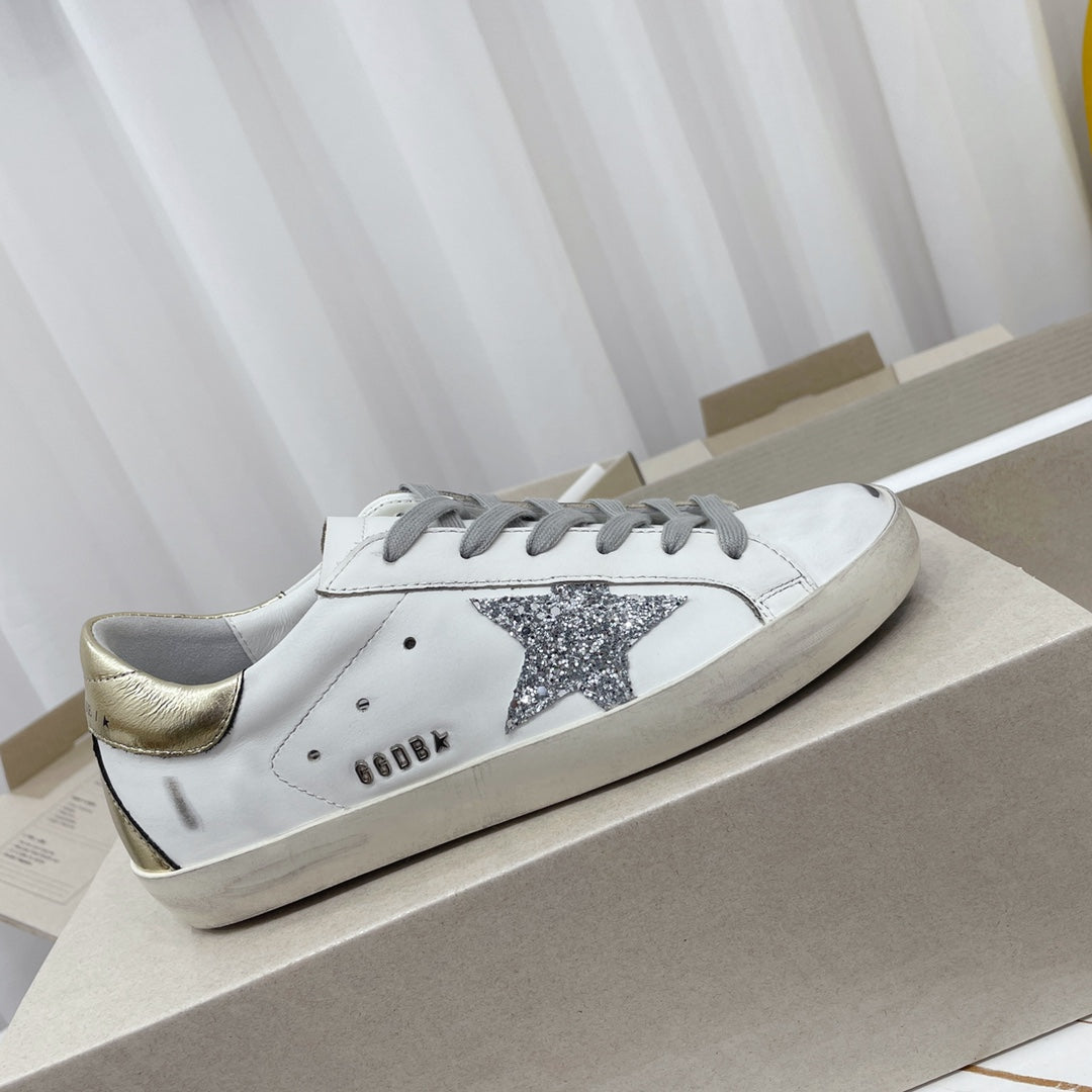 Golden Goose Vintage Distressed Sneakers #308