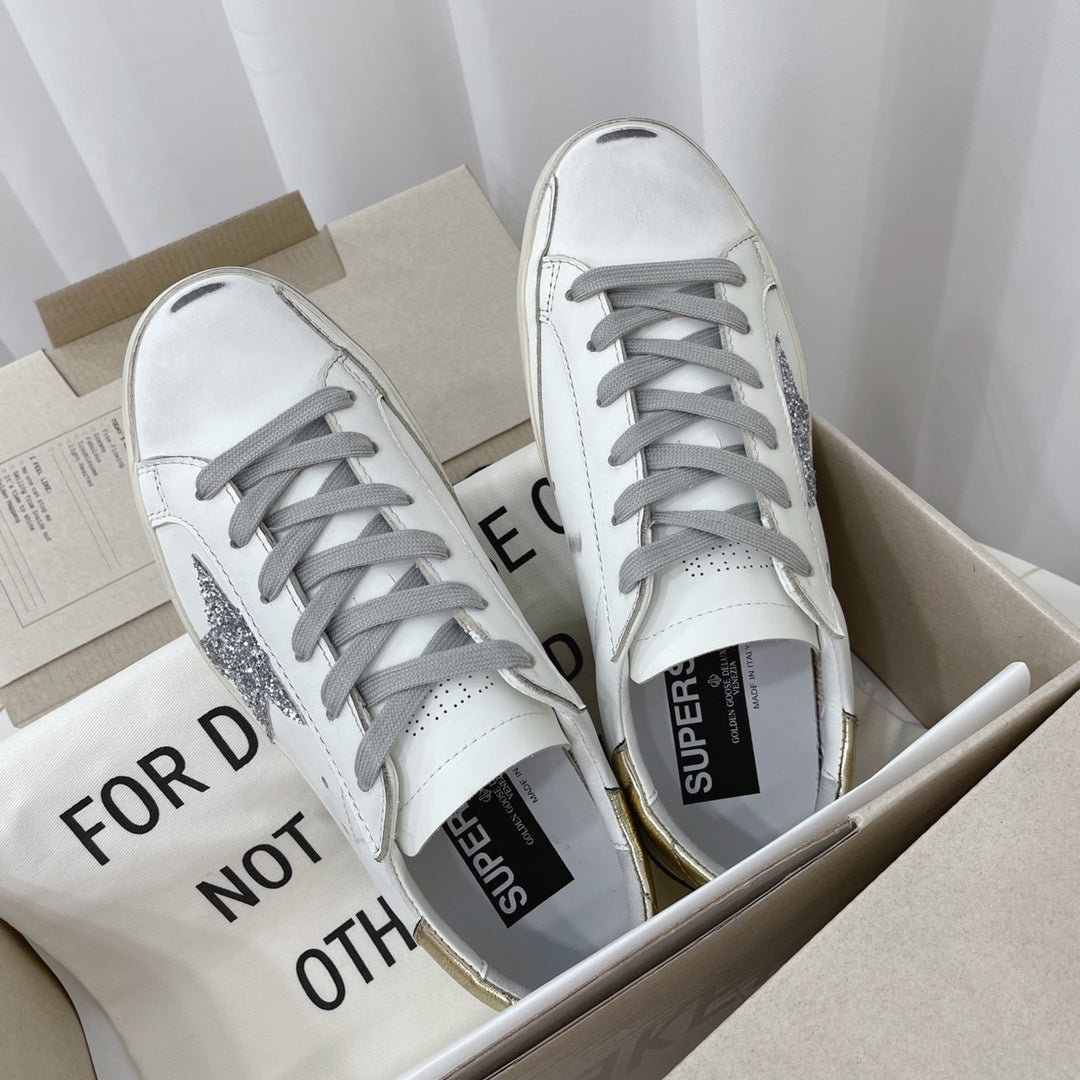 Golden Goose Vintage Distressed Sneakers #308
