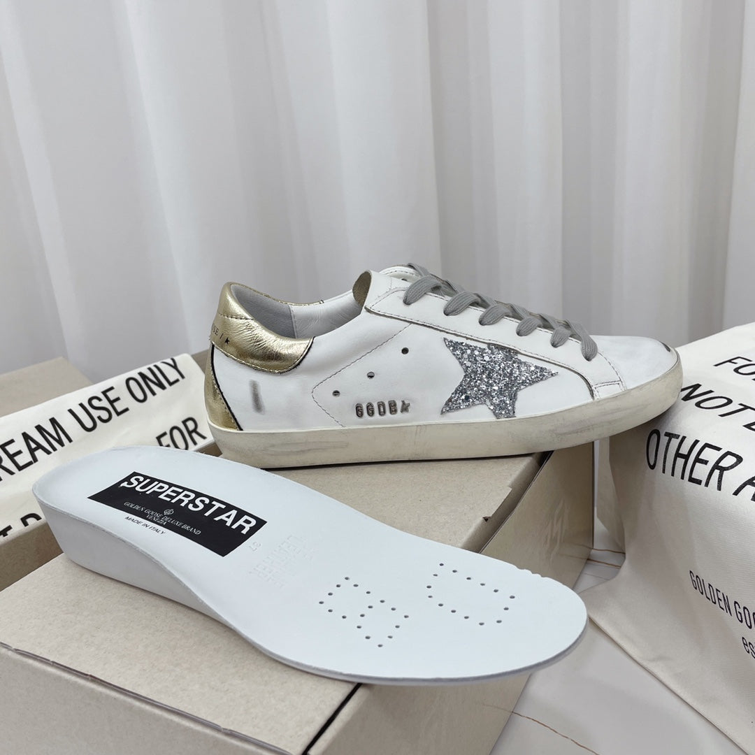 Golden Goose Vintage Distressed Sneakers #308