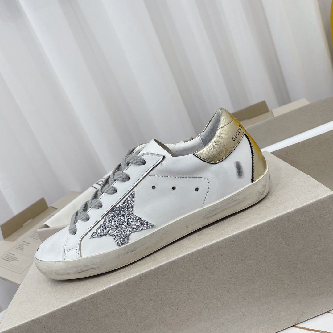 Golden Goose Vintage Distressed Sneakers #308